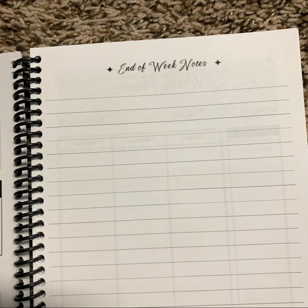💜 Four Month Undated Daily Planner for Sagittarius